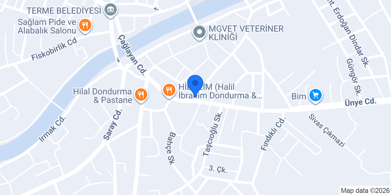 TERME 2.NOTERLİĞİ konumu