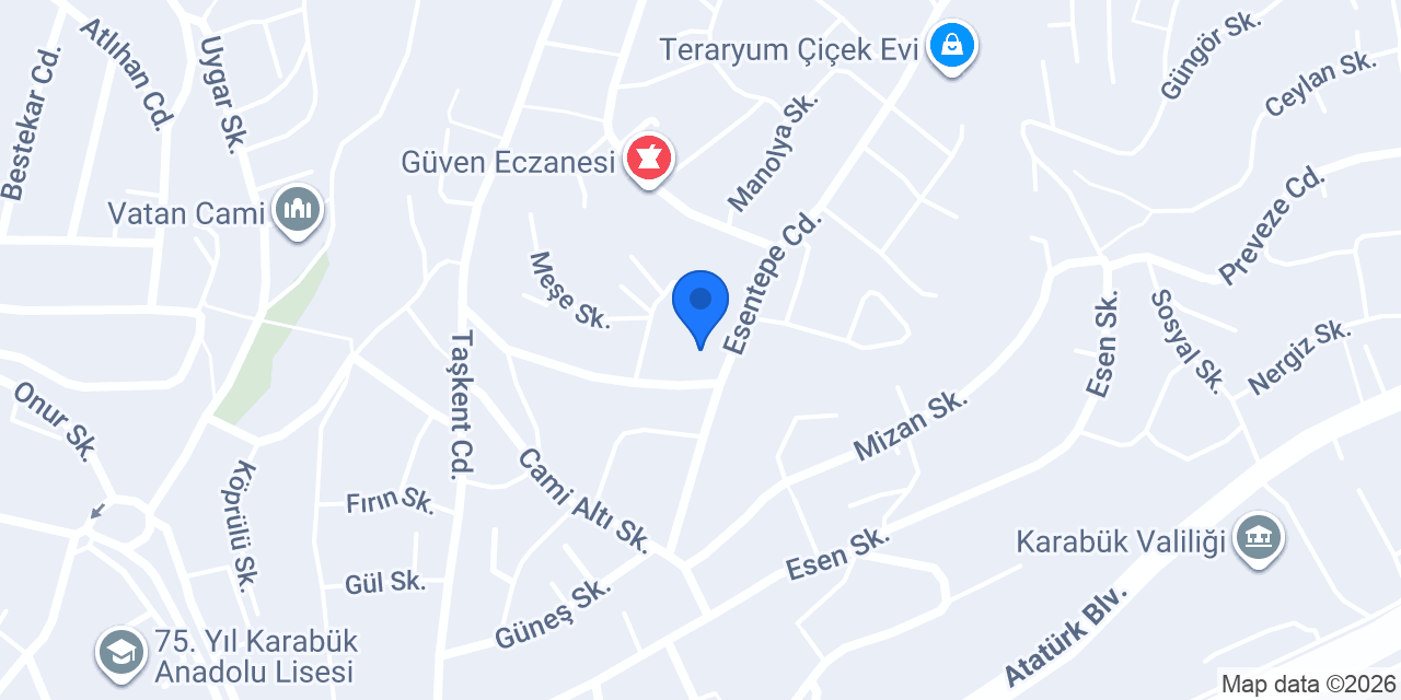 ER_AY ELEKTRİK konumu