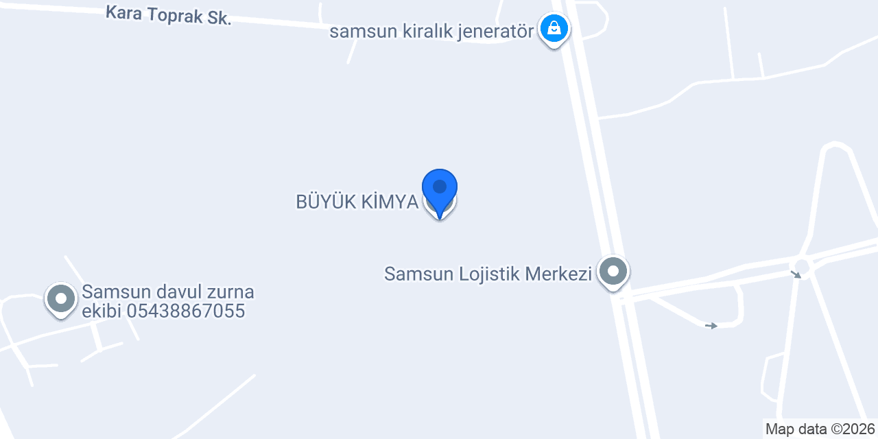 BÜYÜK KİMYA konumu