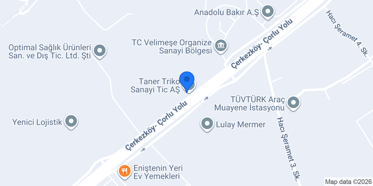 Ertek İthalat İhracat Tekstil San. Ve Tic. Ltd. Şti. konumu