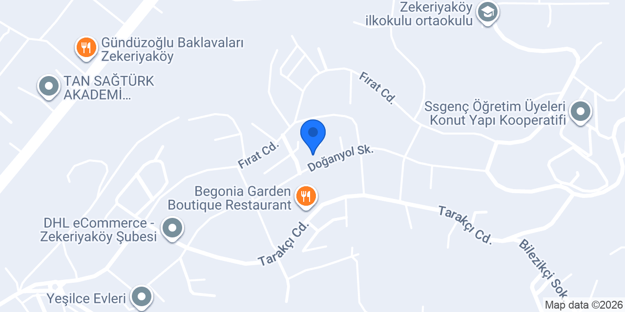 DMD Yapı Dekorasyon konumu