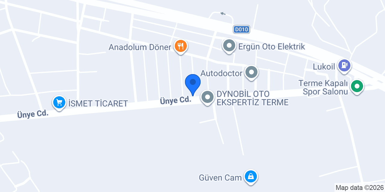 PARLAK OTO KAPORTA VE BOYA konumu