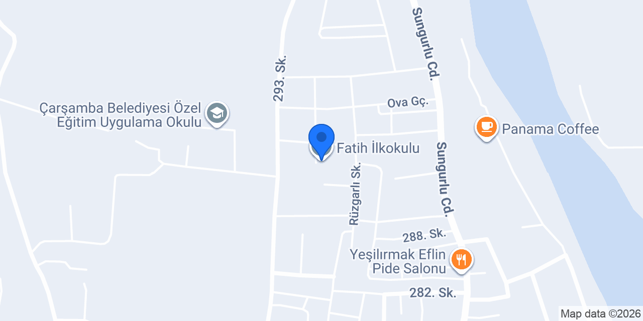 Fatih İlkokulu konumu