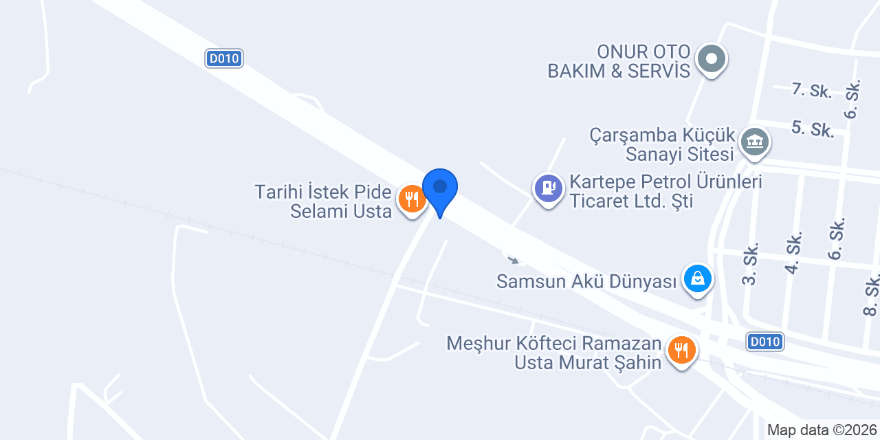 EKACİTY YAPI MALZEMELERİ konumu