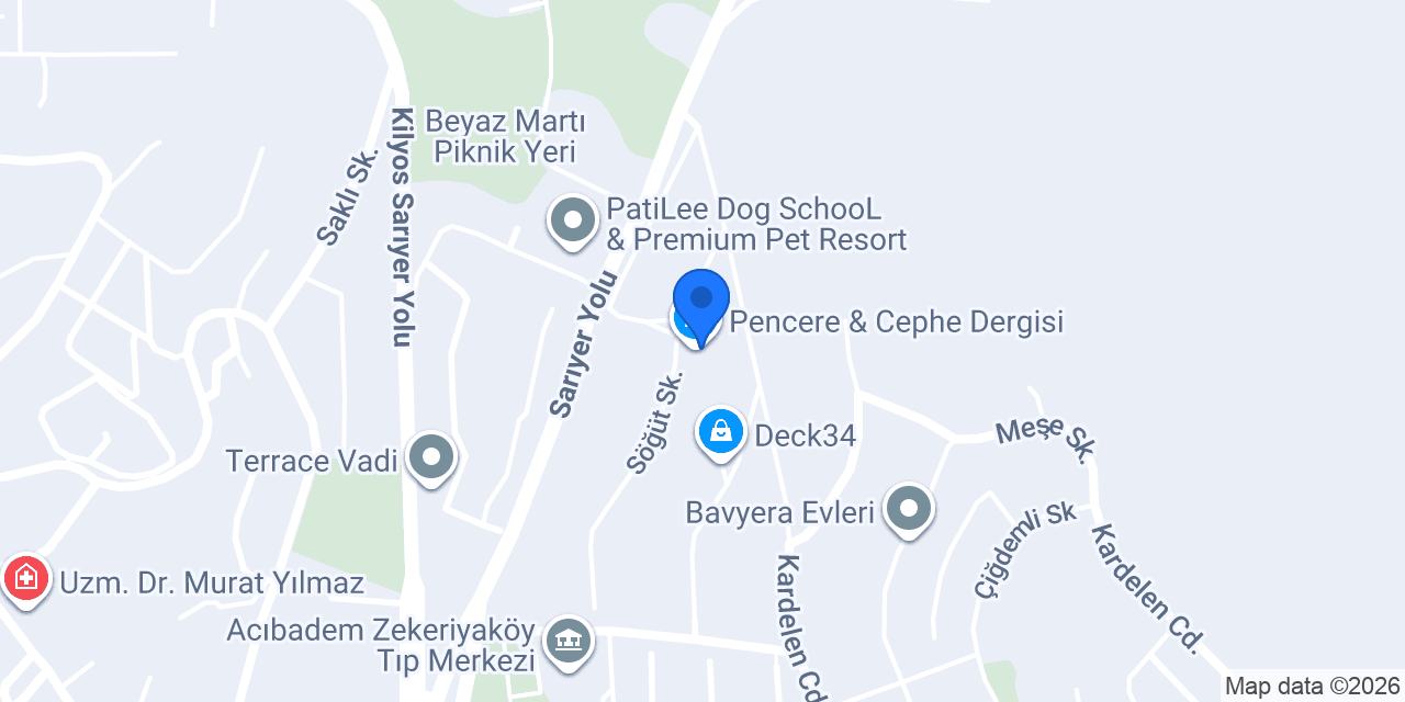 Pencere & Cephe Dergisi konumu