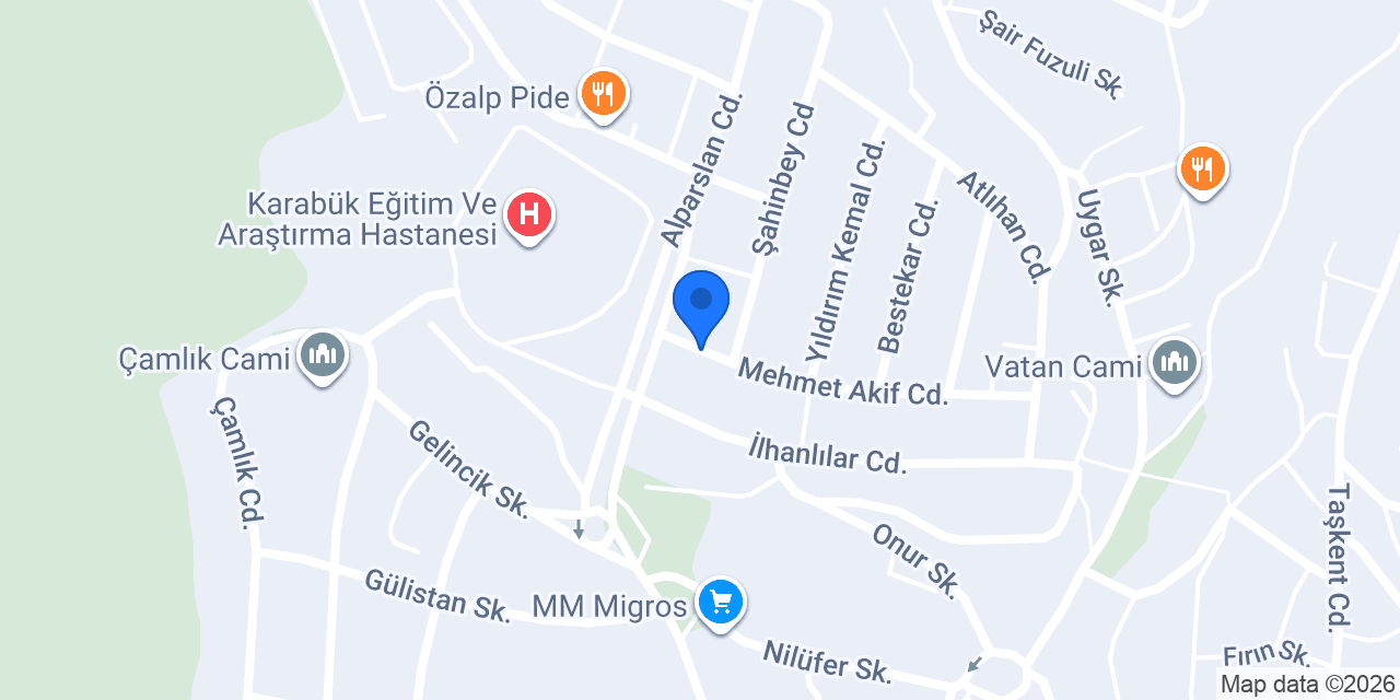 Tuğba Eczanesi konumu