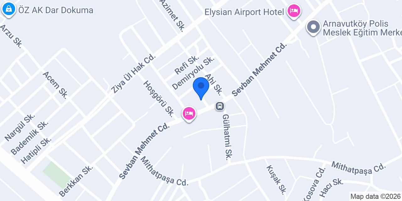 Solin Airport Hotel konumu