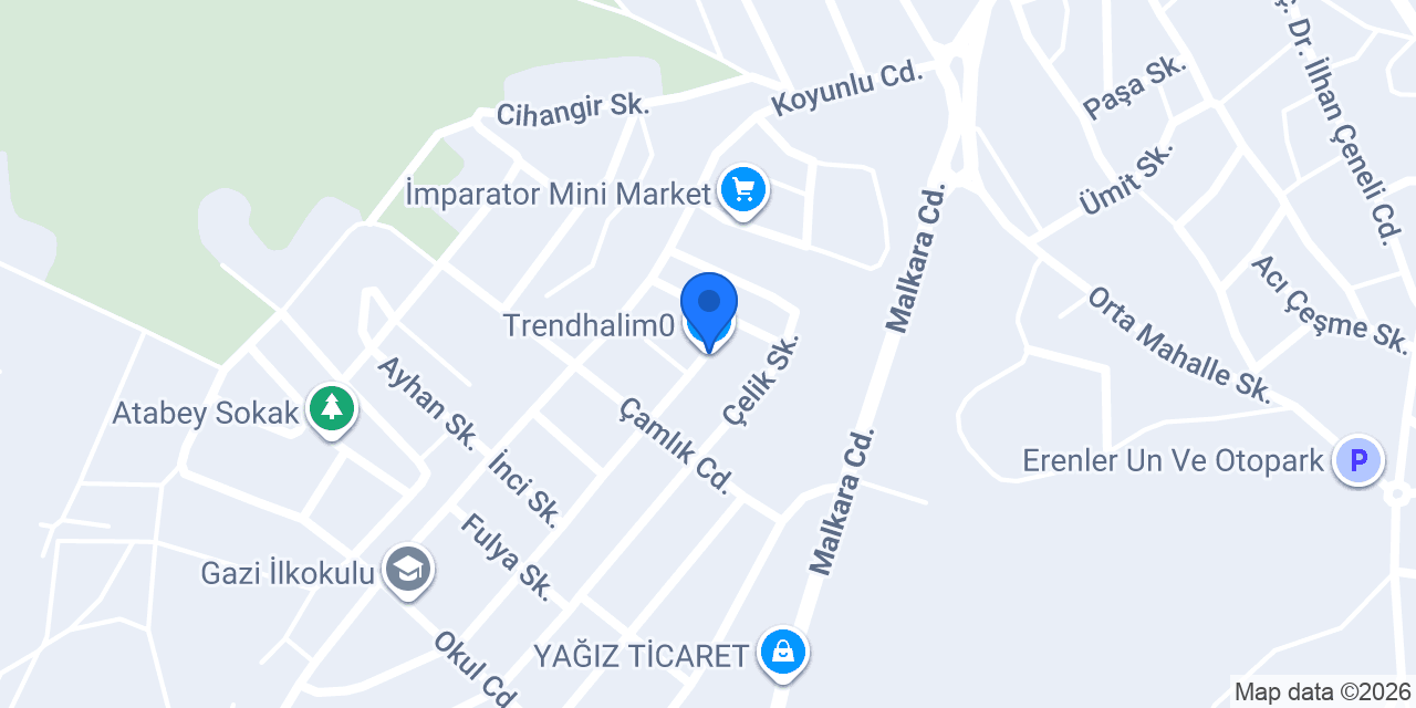 Trendhalim0 konumu
