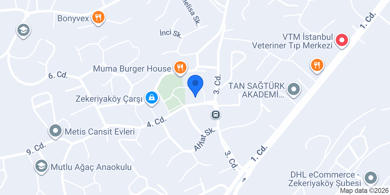 Zek Kuaför konumu