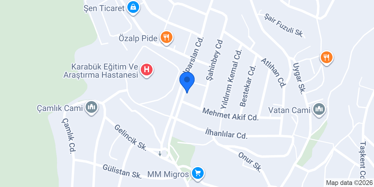 Akkaya eczanesi konumu