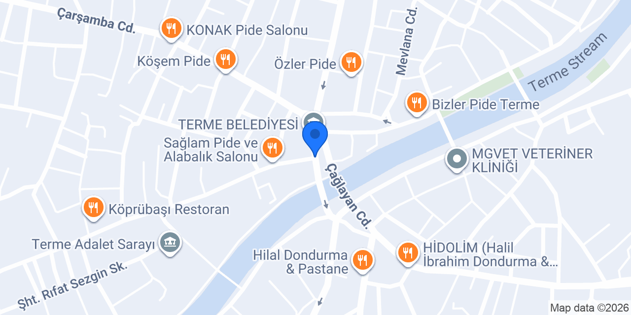Öz Elbistan Terme konumu