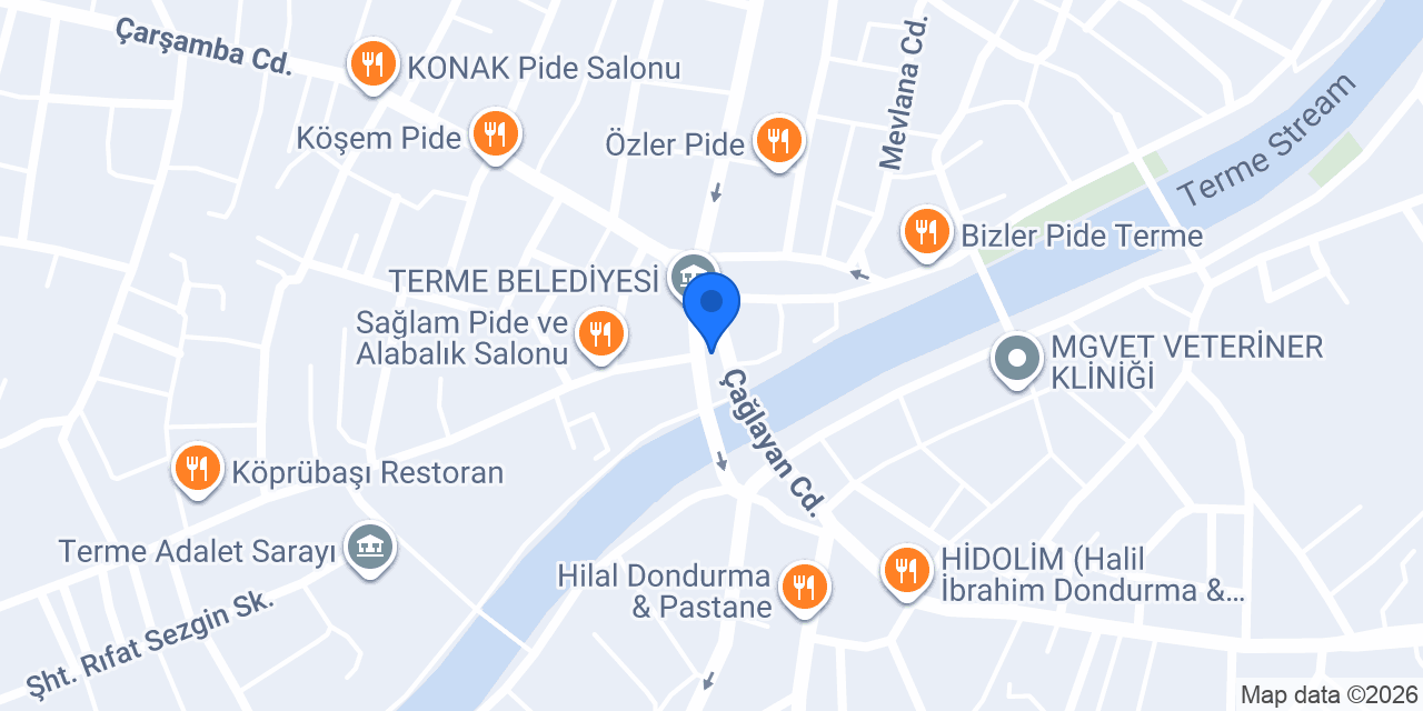 Terme Eczanesi konumu