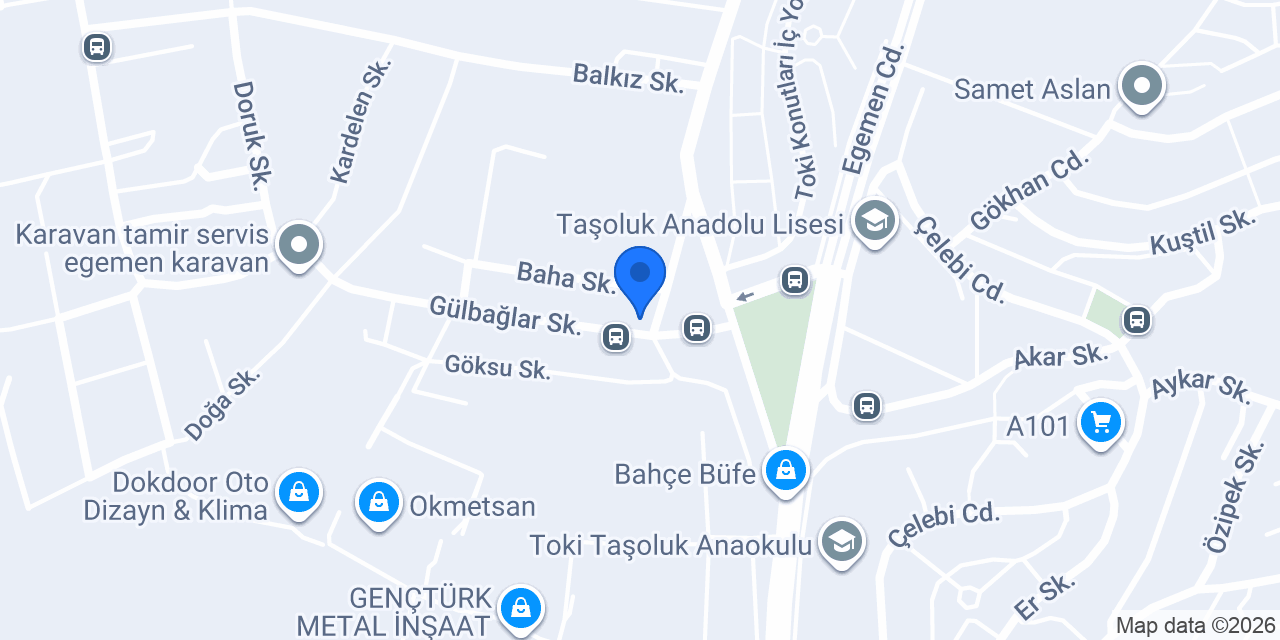 ÖZBAKLAVA konumu