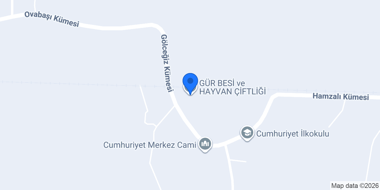GÜR BESİ ve HAYVAN ÇİFTLİĞİ konumu