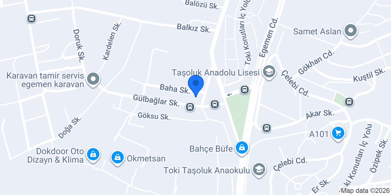Bak Kasap konumu