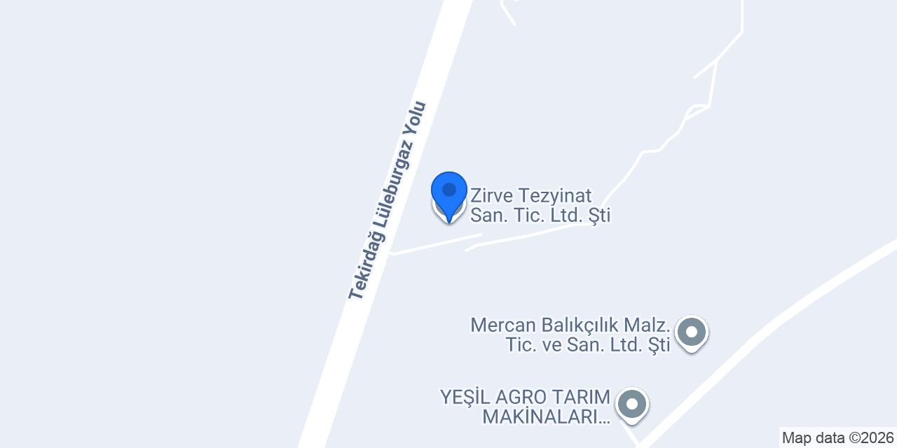 Zirve Tezyinat San. Tic. Ltd. Şti konumu