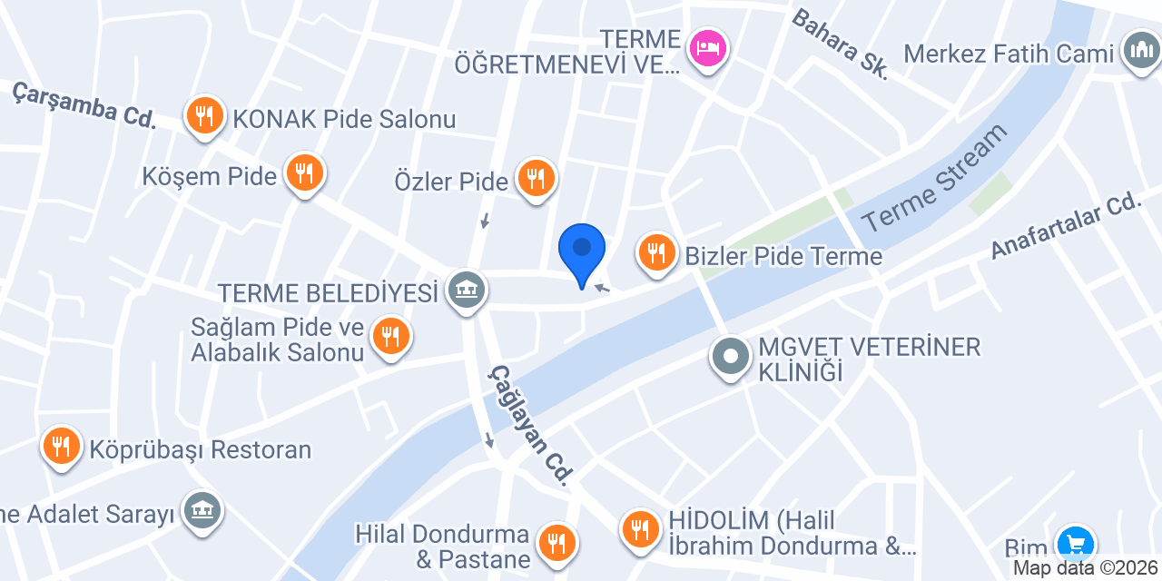 Çağdaş Elektrik konumu