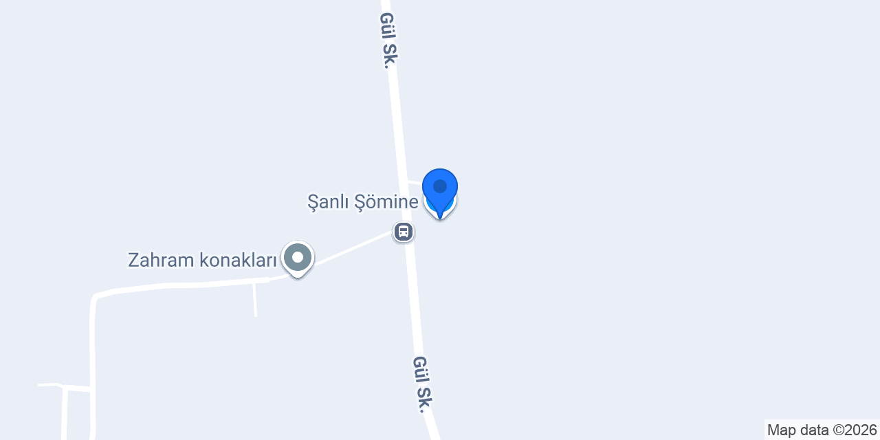 Şanlı Şömine konumu