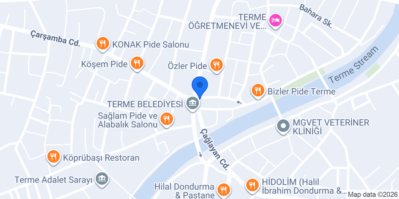Martı Kafe konumu