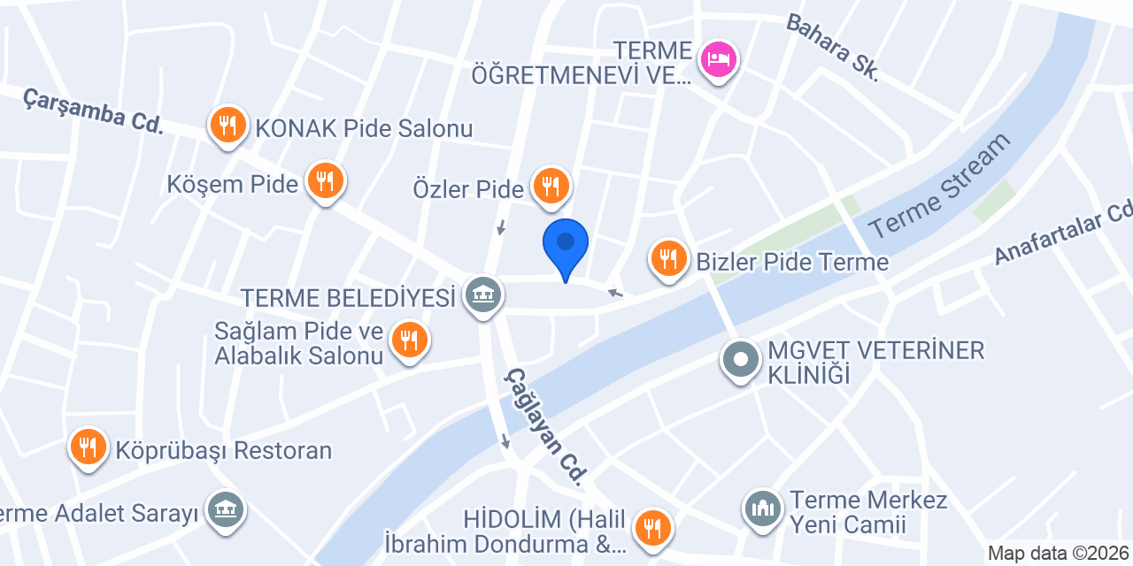HELVACI ABDULLAH TERME ŞUBESİ konumu