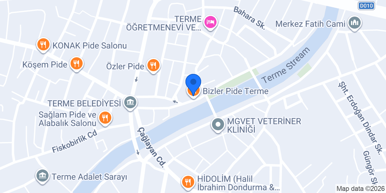 Terme Tarım konumu
