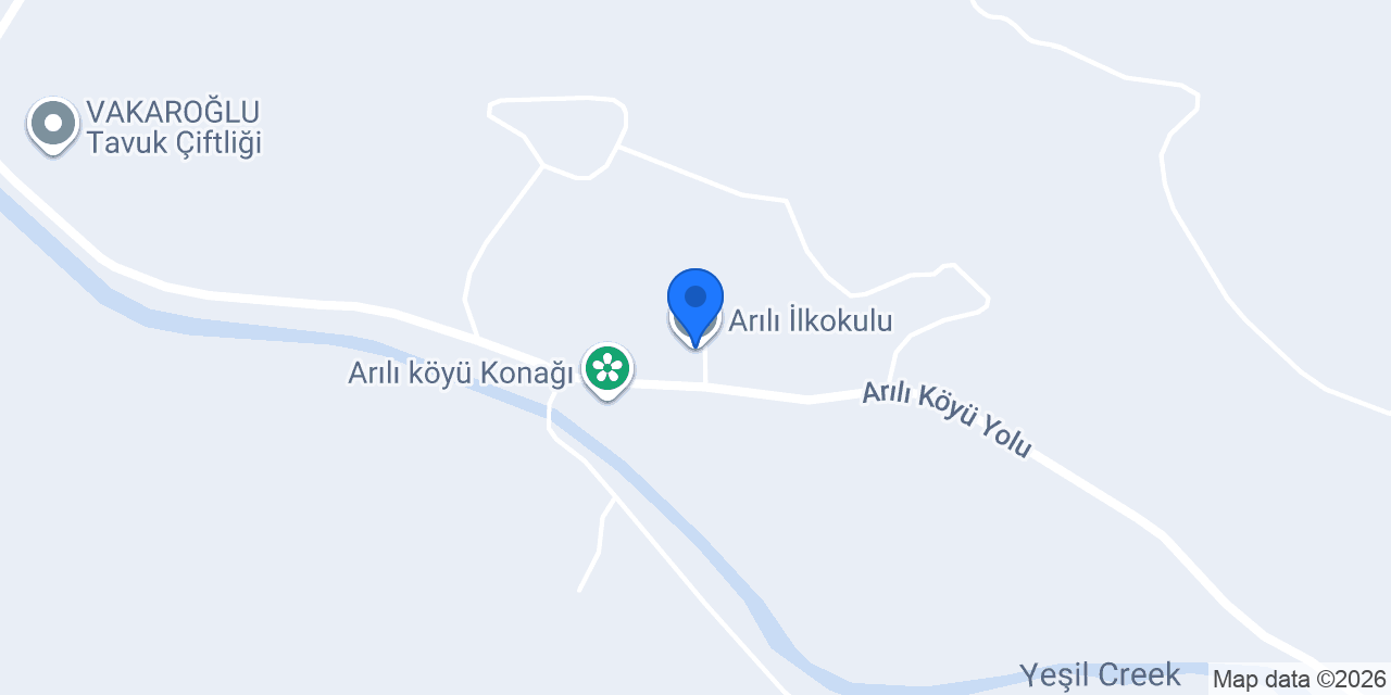 Arılı İlkokulu konumu