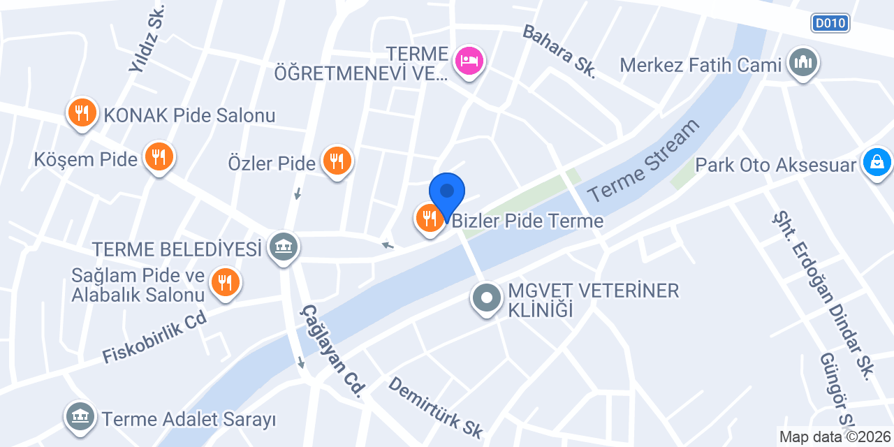 Kandaz Eczanesi konumu