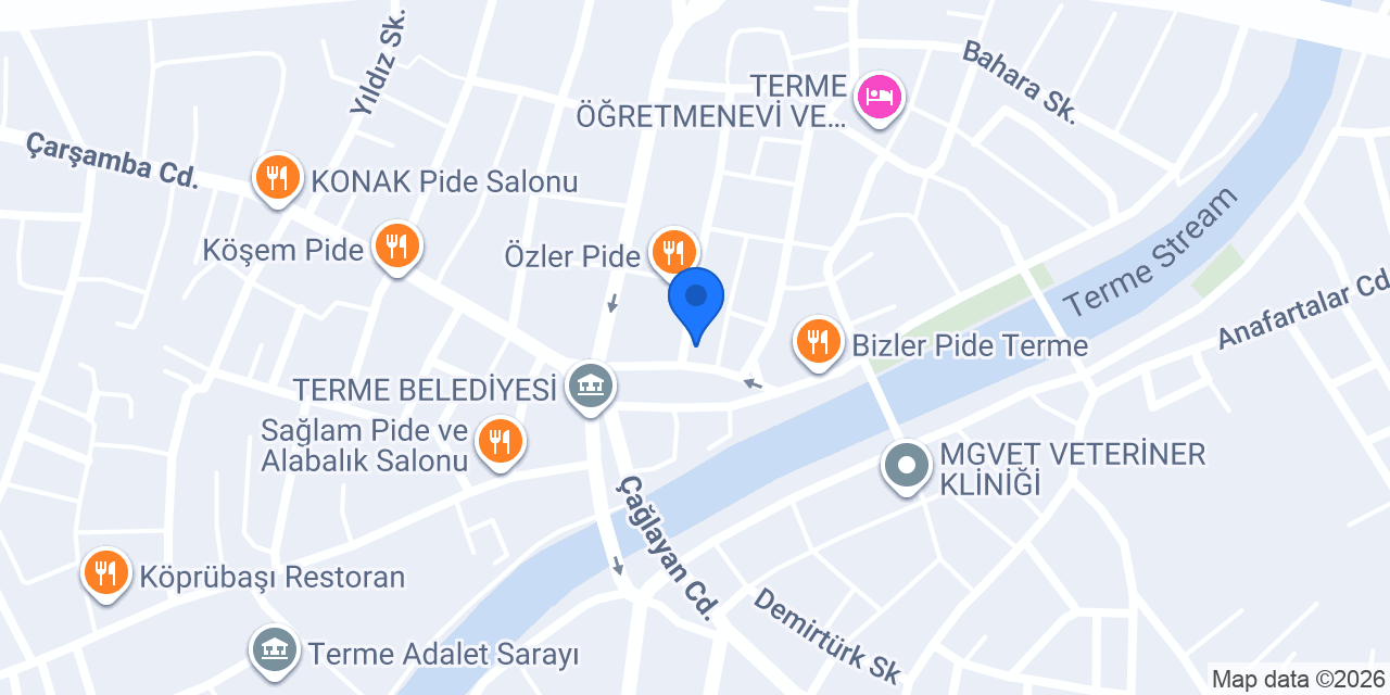 Sakarlı Lisesi konumu