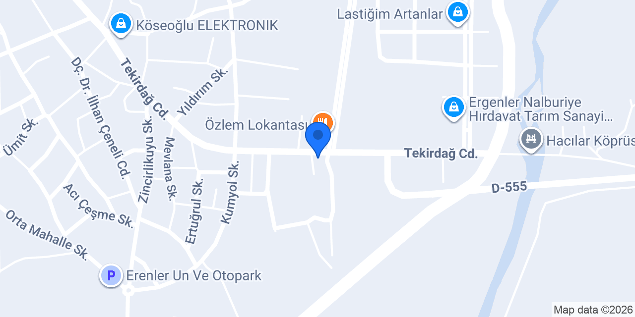 Yörük Yapi Market konumu