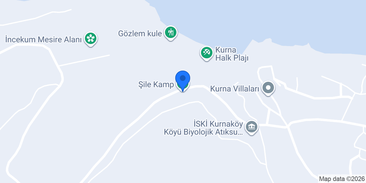 Şile Kamp konumu