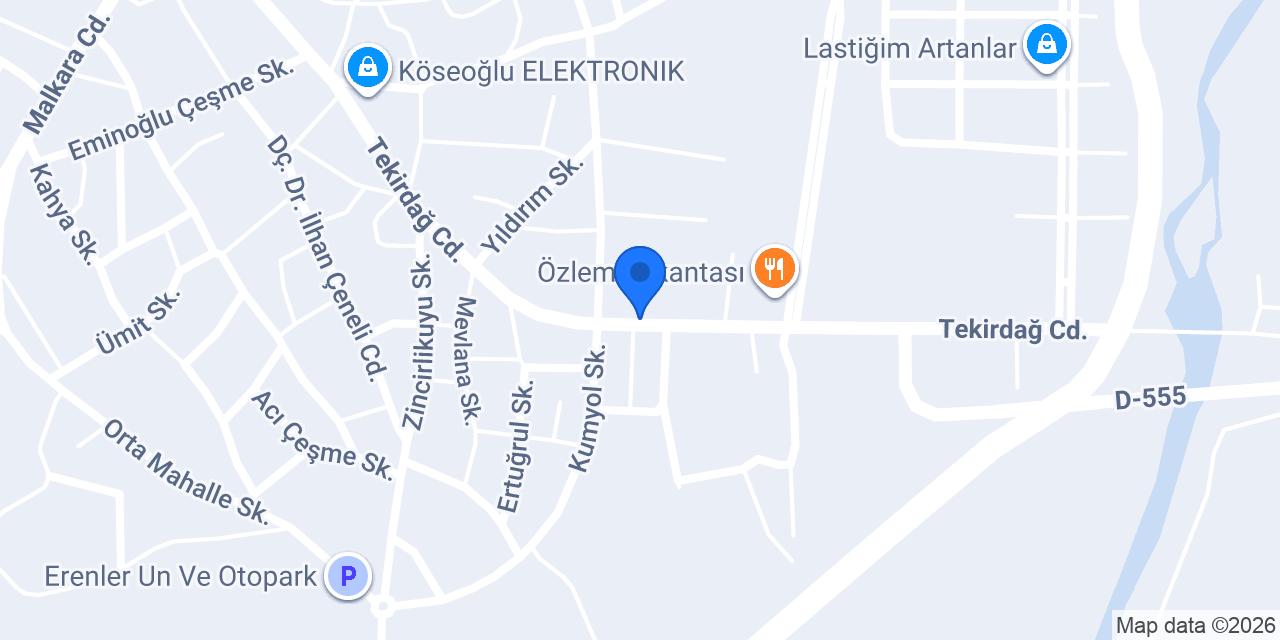 Terminal Taksi konumu