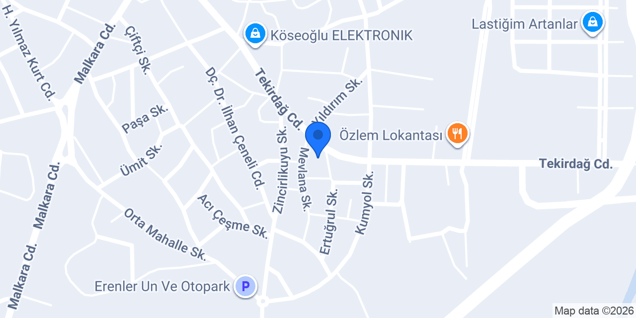 Efe Unlu Mamulleri konumu