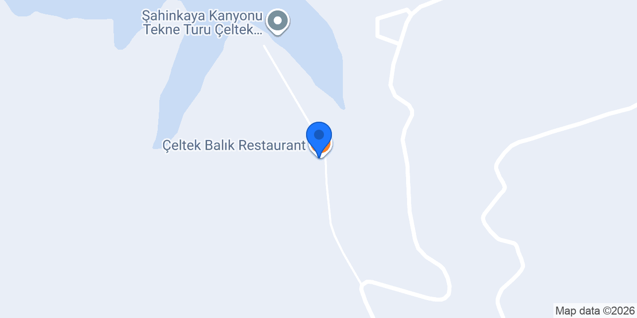 Çeltek Balık Restaurant konumu