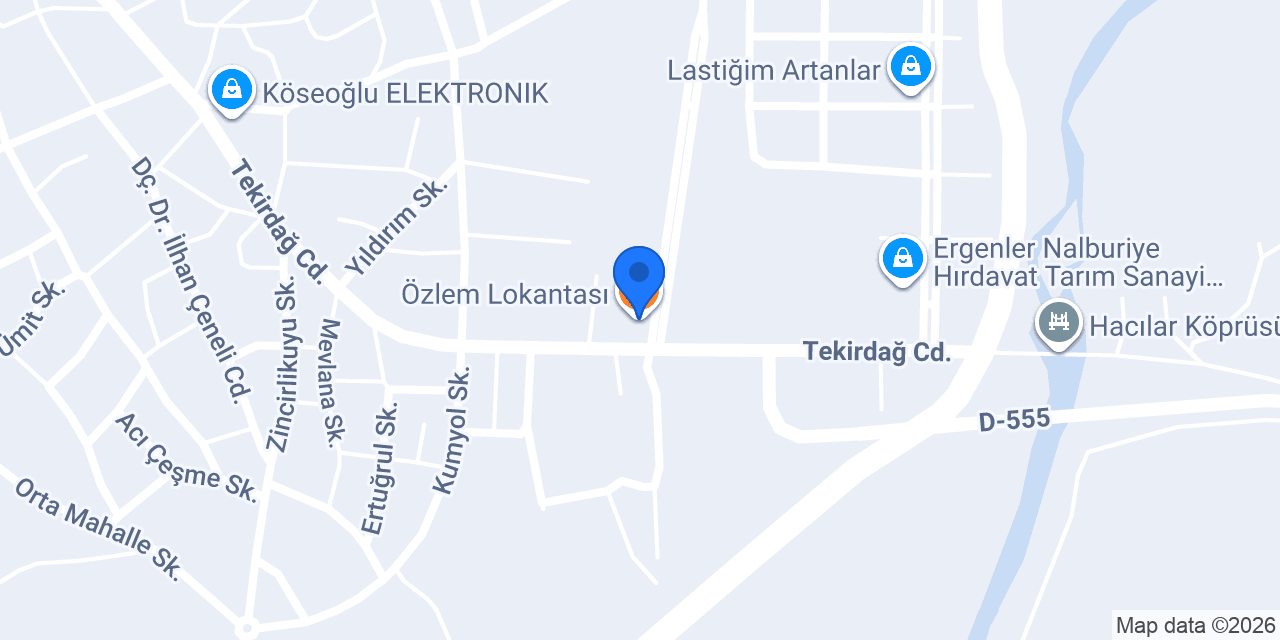 Özlem Lokantası konumu
