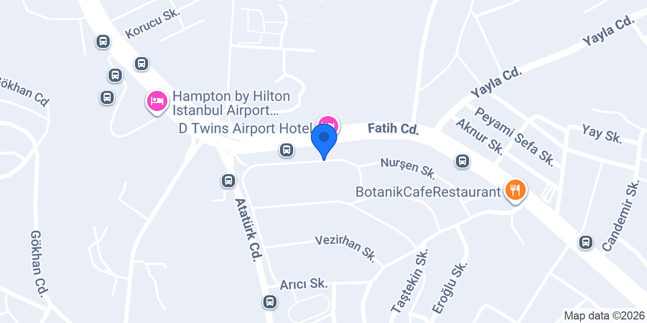 ROA AİRPORT HOTEL konumu