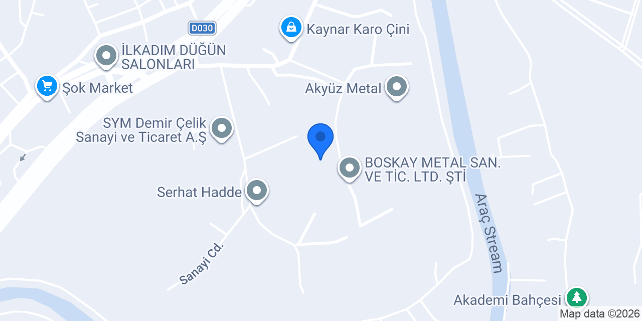 Mescier Demir Çelik / Karabük konumu
