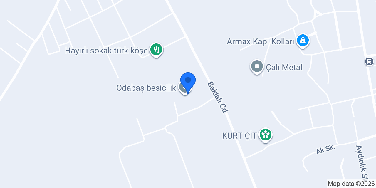 Odabaş besicilik konumu