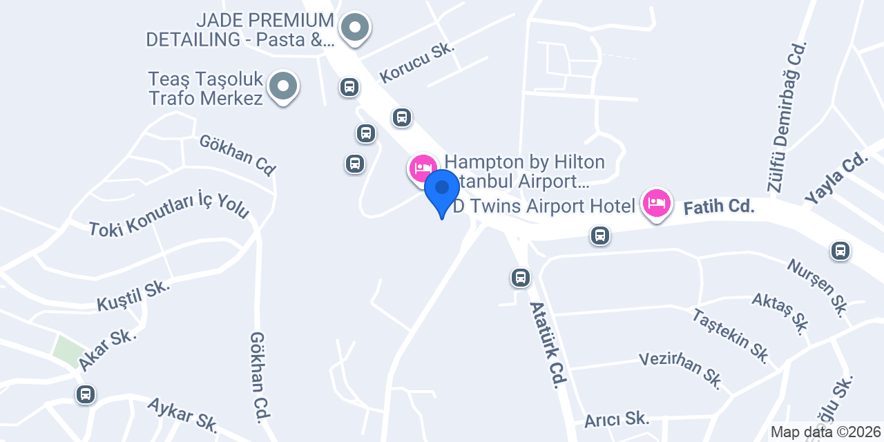 Airport Otel konumu