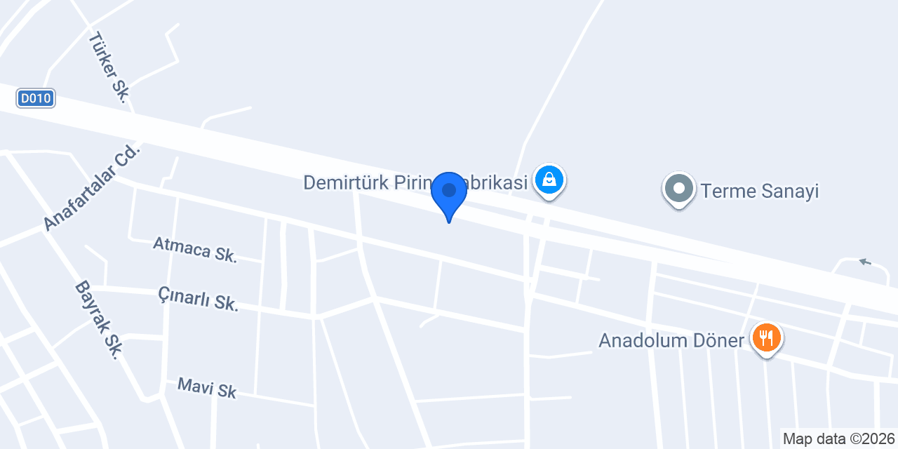 Nokta Et Meşhur Terme Pidesi konumu