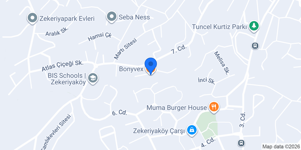 Bonyvex konumu