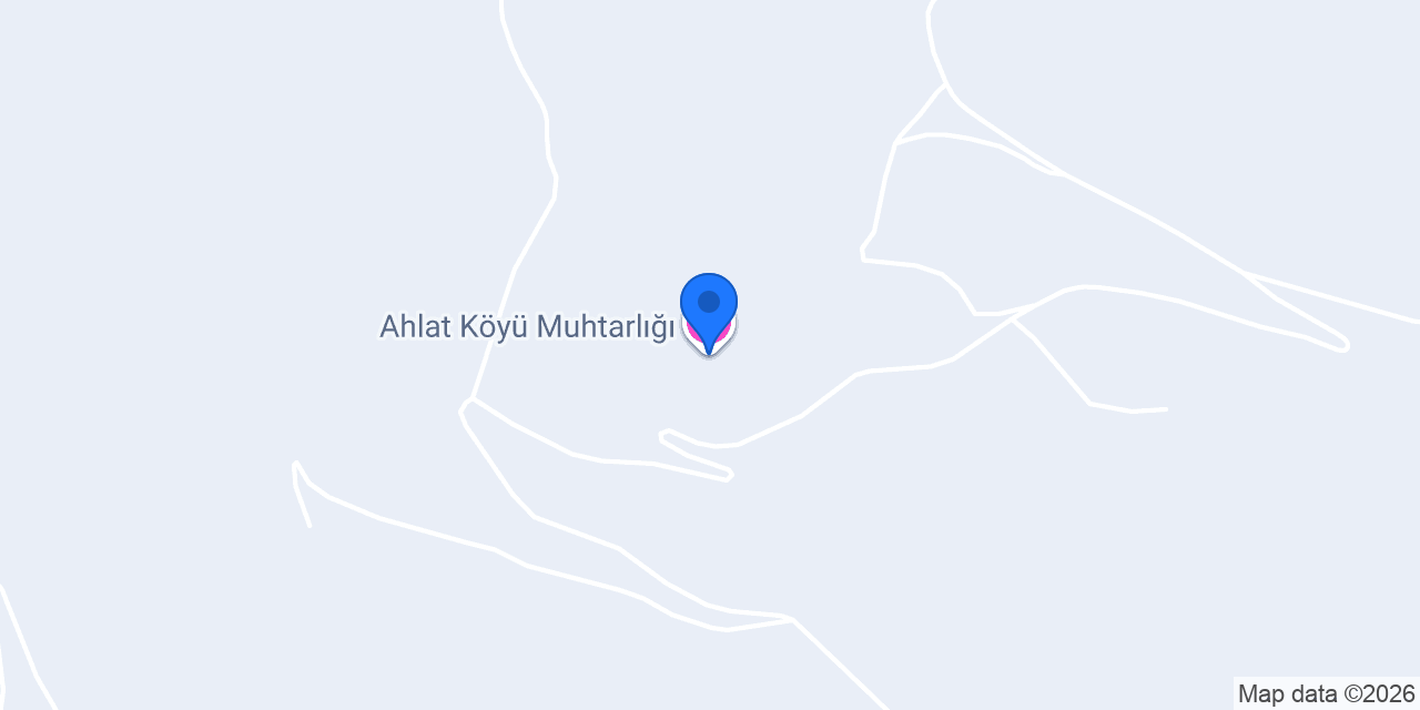 Ahlat Köyü Muhtarlığı konumu