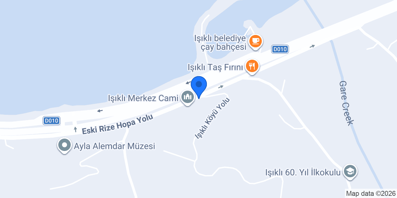 Ptt-ışıklı Şubesi konumu