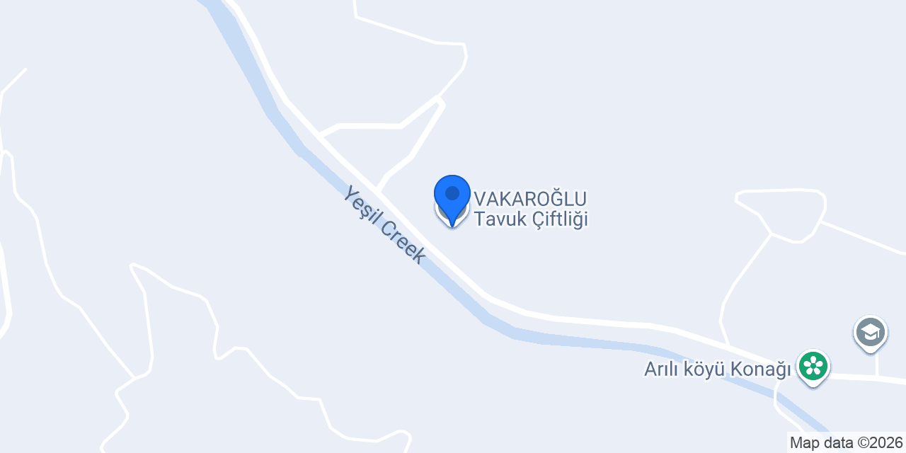 VAKAROĞLU Tavuk Çiftliği konumu