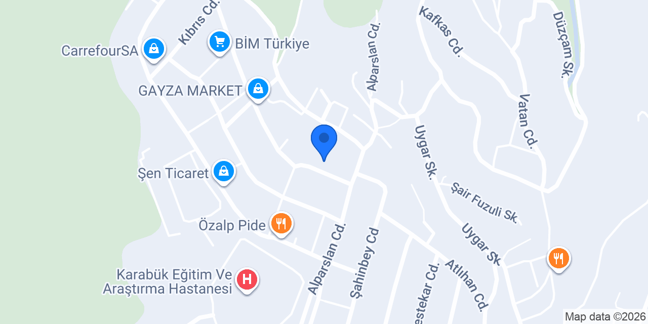 özmaks mak.inş.san.tic.ltd.şti konumu