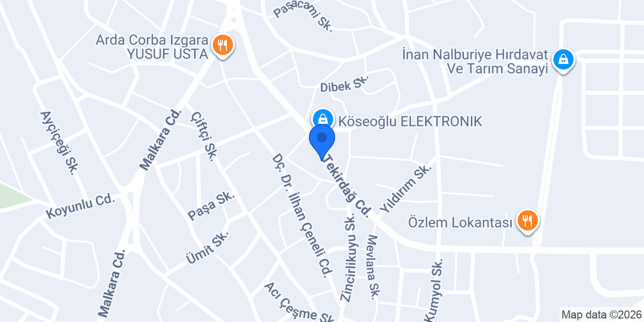 Oto Sarsılmaz konumu