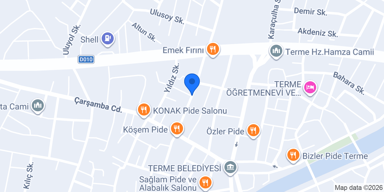 Akgümüş Otomotiv konumu