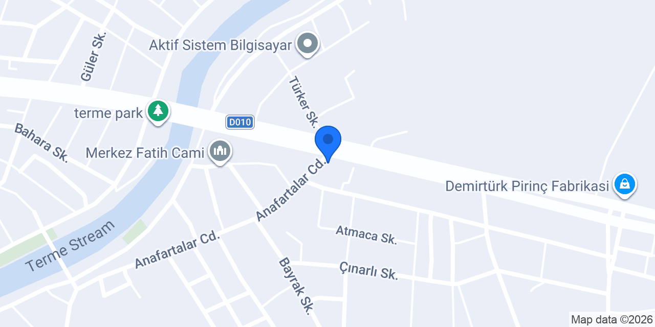 Durucu Fındık konumu
