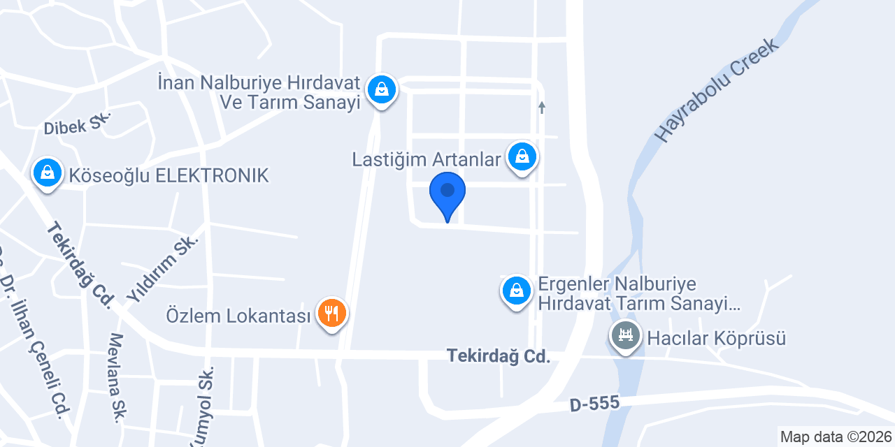 Görgülü Tarım Makinaları konumu