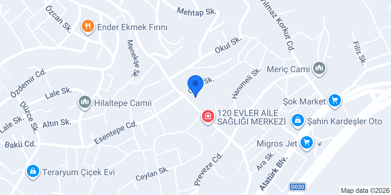 Yıldırım teknik konumu