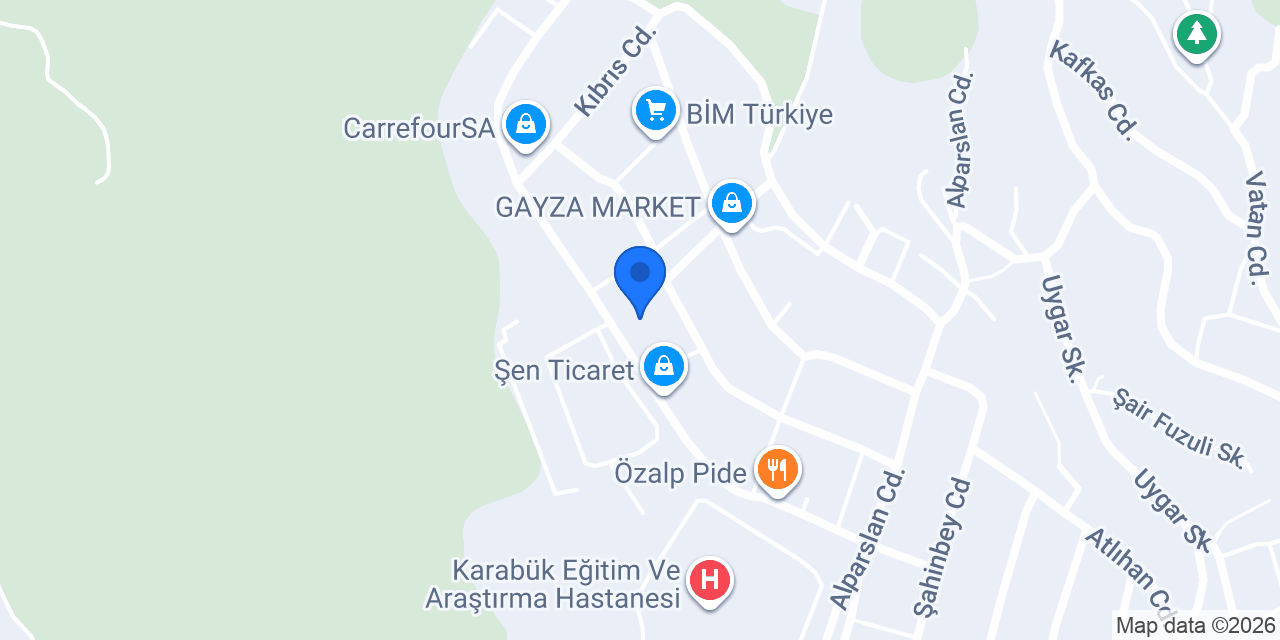 Çamkent Ortaokulu konumu